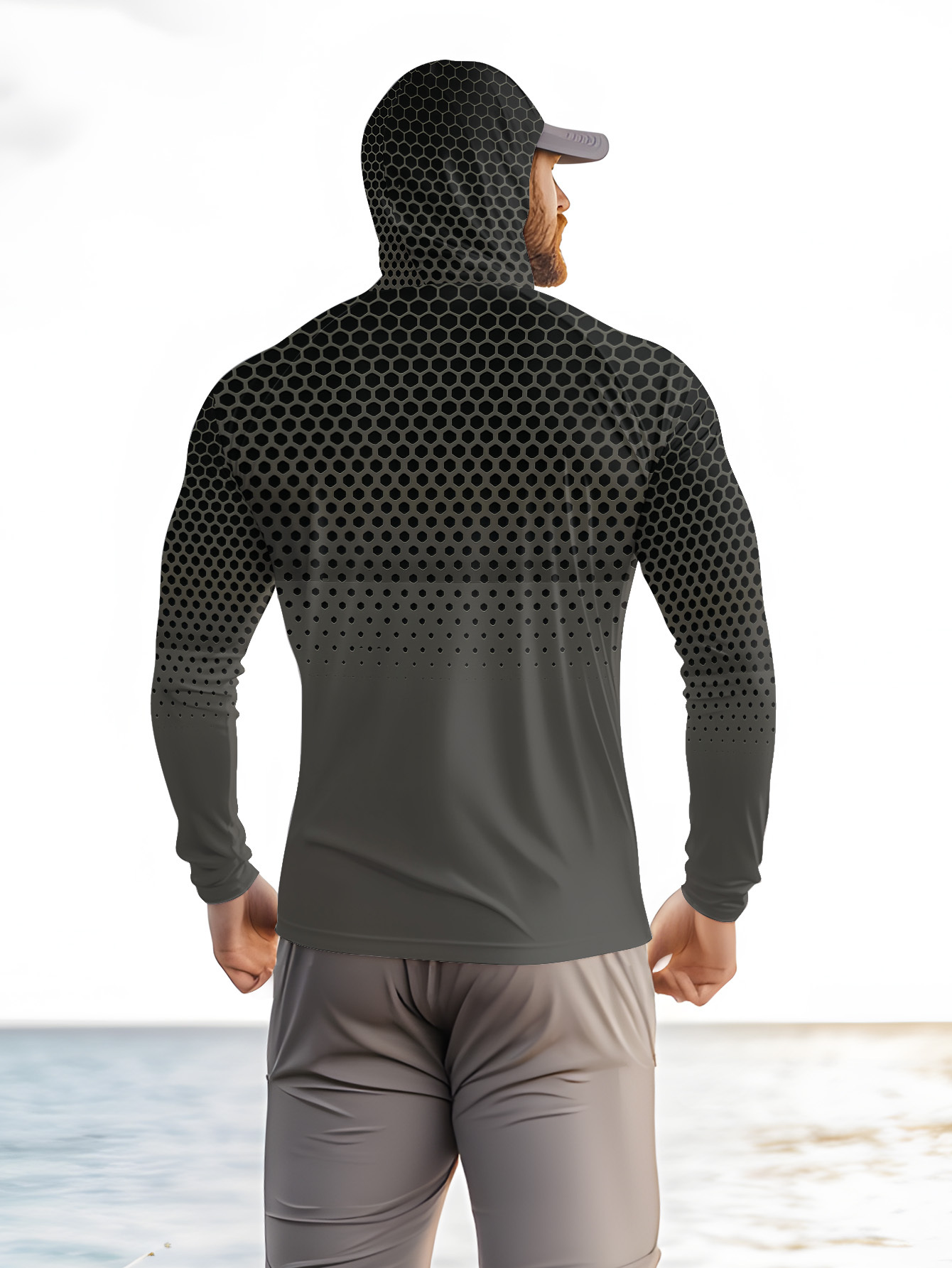 เสื้อตกปลาผู้ชายมีฮู้ด แขนยาว  - Fishing บทวิจารณ์และราคา