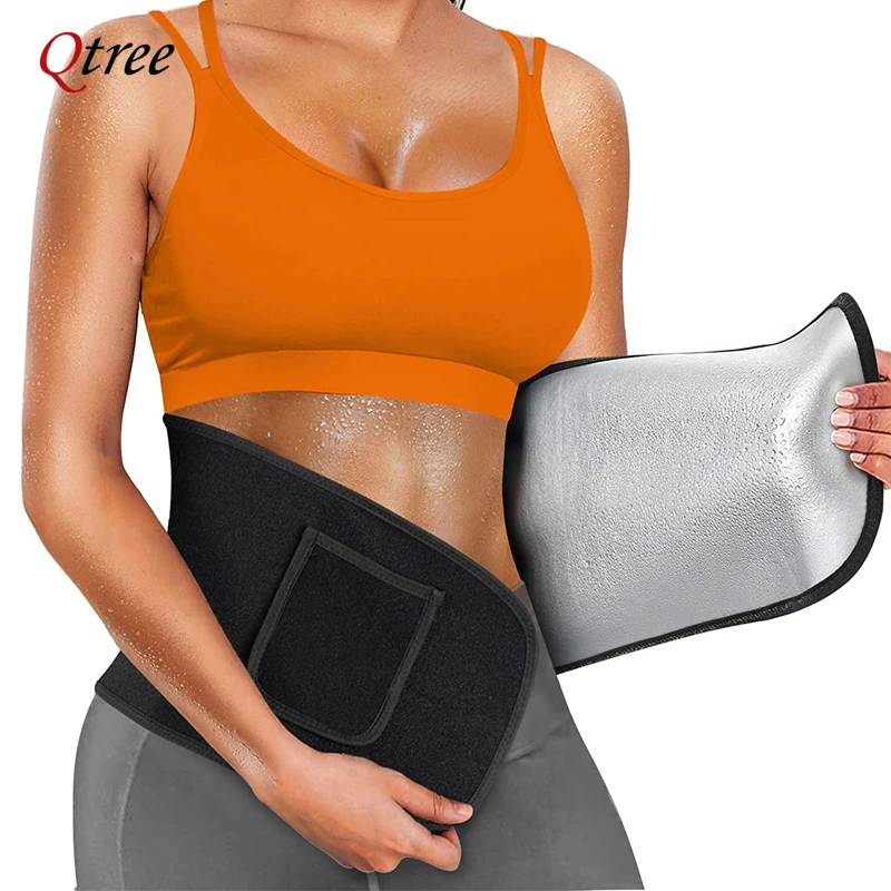 Qtree เอว Cincher Body Shaper  - Sweat Waist Trainer Belt Neoprene บทวิจารณ์และราคา