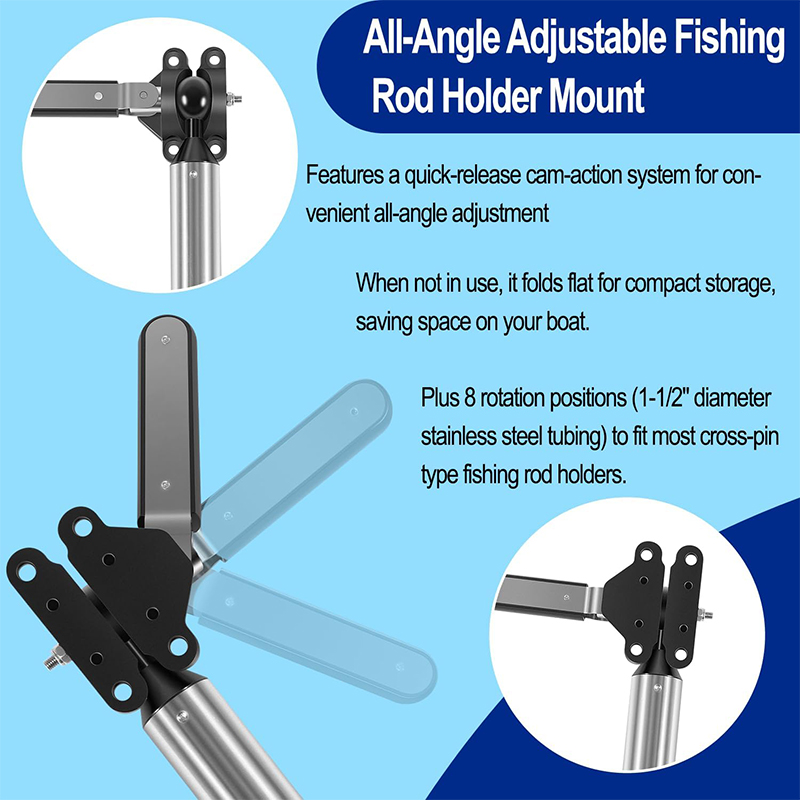 ที่ยึดคันเบ็ดแบบปรับได้ทุกมุมส - Fishing บทวิจารณ์และราคา