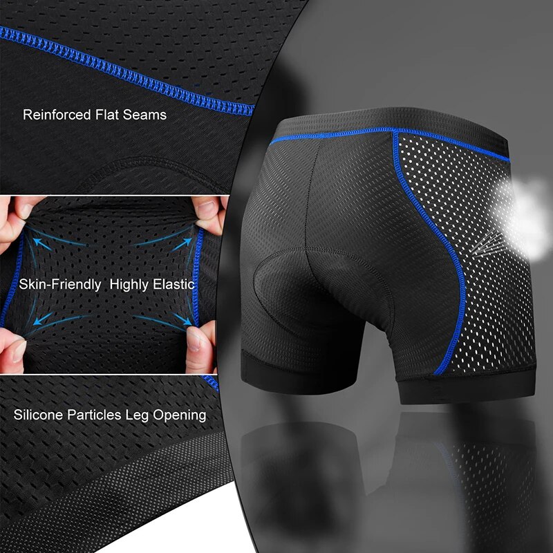 กางเกงในขี่จักรยาน X-TIGER 5D  - Padded Cycling Shorts 5D Gel บทวิจารณ์และราคา