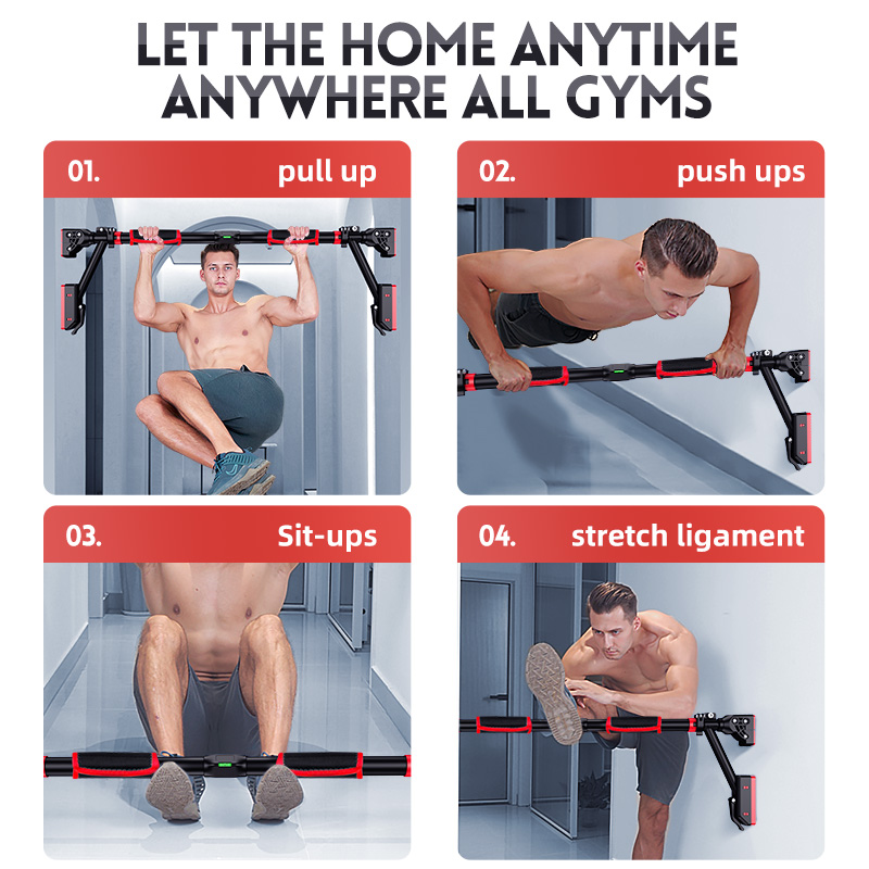 ขายร้อน Home GYM ประตู GYM Pul - Door Pull Up Bar No Screw บทวิจารณ์และราคา