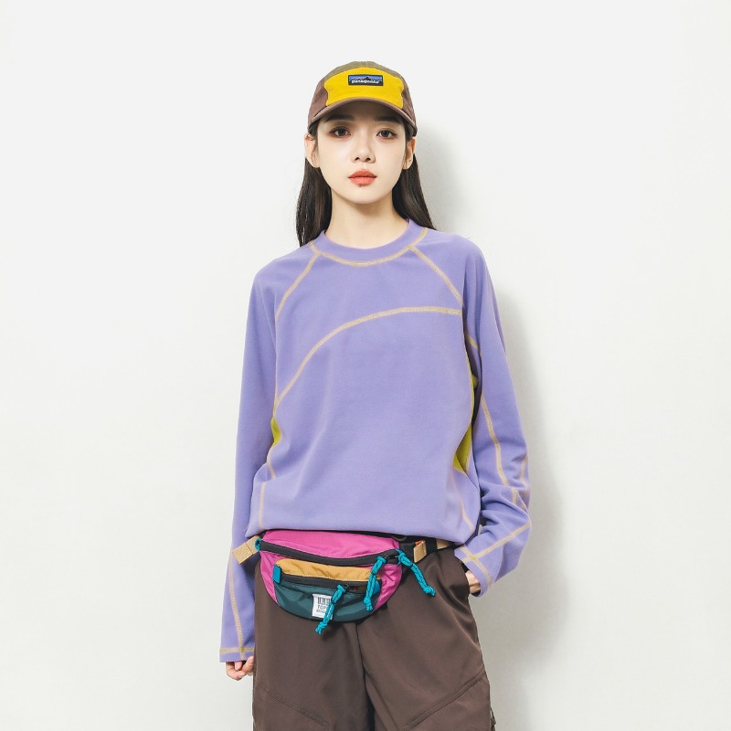 เสื้อยืดแขนยาวสีสันตัดกันสำหรั - Hiking บทวิจารณ์และราคา