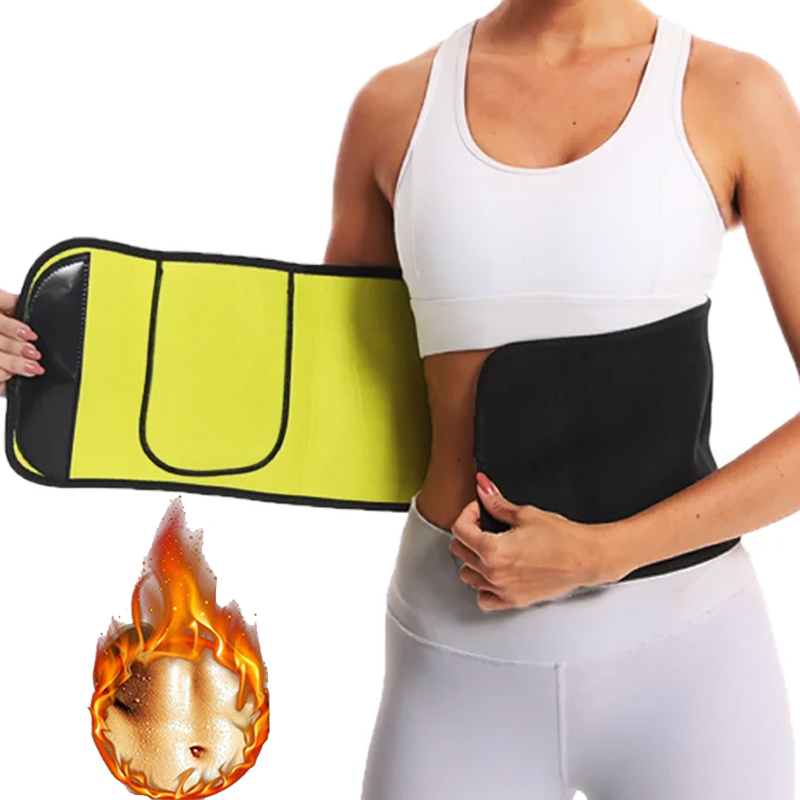 ผู้หญิงเอวTrimmerเข็มขัดSlim B - Sweat Waist Trainer Belt Neoprene บทวิจารณ์และราคา