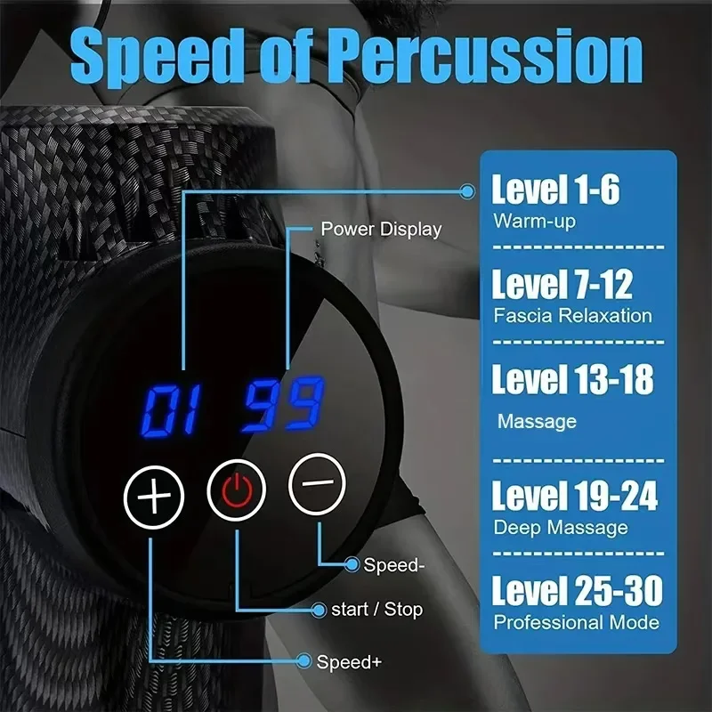 กล้ามเนื้อเนื้อเยื่อลึกนวดผ่อน - Electric Massage Gun Deep Tissue บทวิจารณ์และราคา