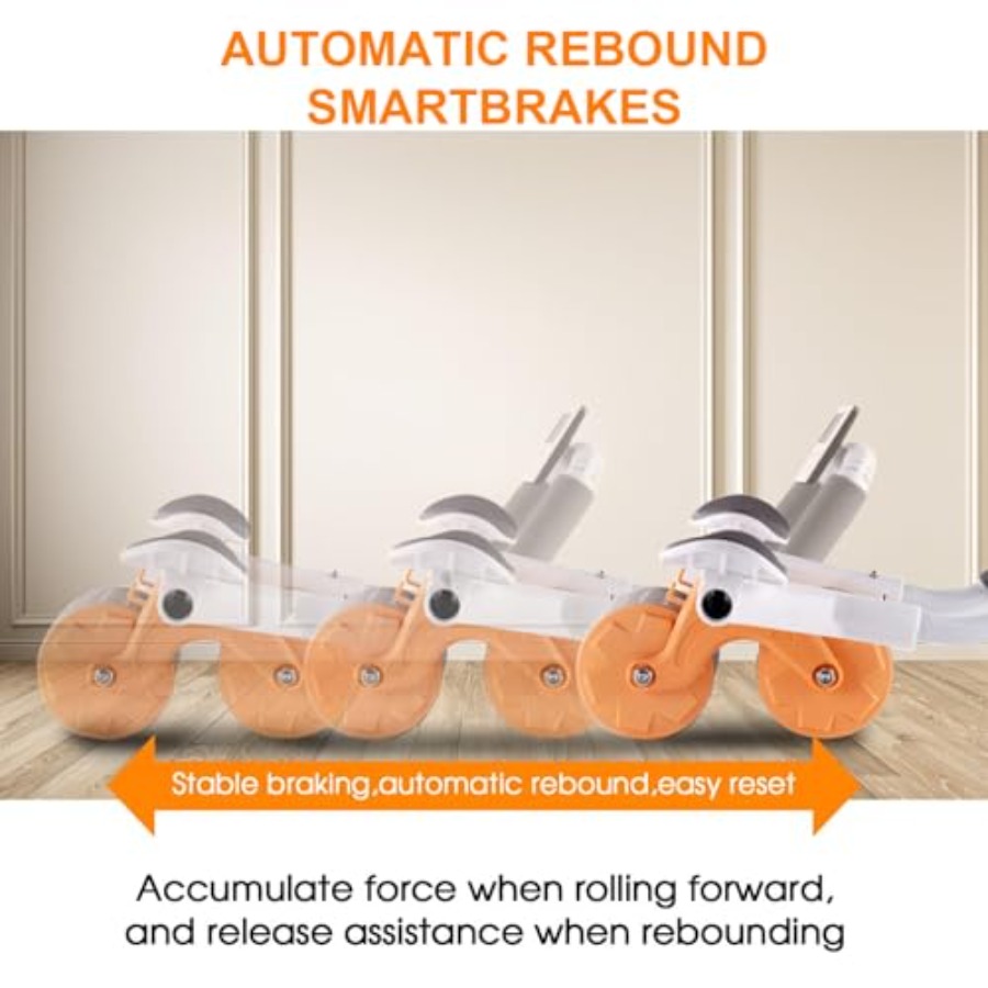 ล้อบริหารหน้าท้องรุ่นปรับปรุงป - Ab Roller Wheel With Elbow Support บทวิจารณ์และราคา