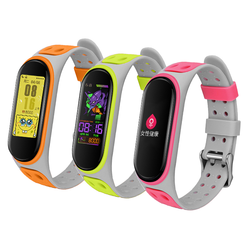 สําหรับMi Band 3/4/5/6/7 2 สีซ - Resistance Bands Set With Handles บทวิจารณ์และราคา
