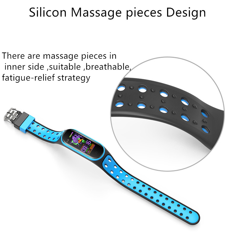 สําหรับMi Band 3/4/5/6/7 2 สีซ - Resistance Bands Set With Handles บทวิจารณ์และราคา