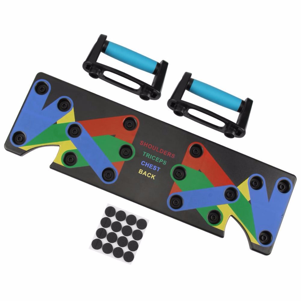 ใหม่แบบพกพา Push-Up ชุดบอร์ดจั - Push Up Board Foldable Multi Function บทวิจารณ์และราคา