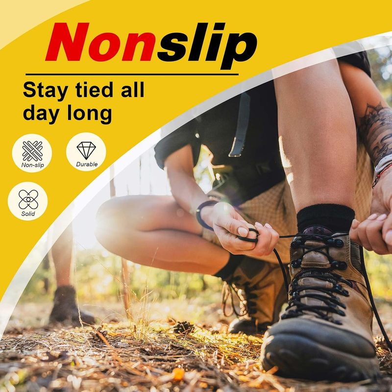 เชือกรองเท้าทรงกลมสำหรับรองเท้ - Hiking บทวิจารณ์และราคา