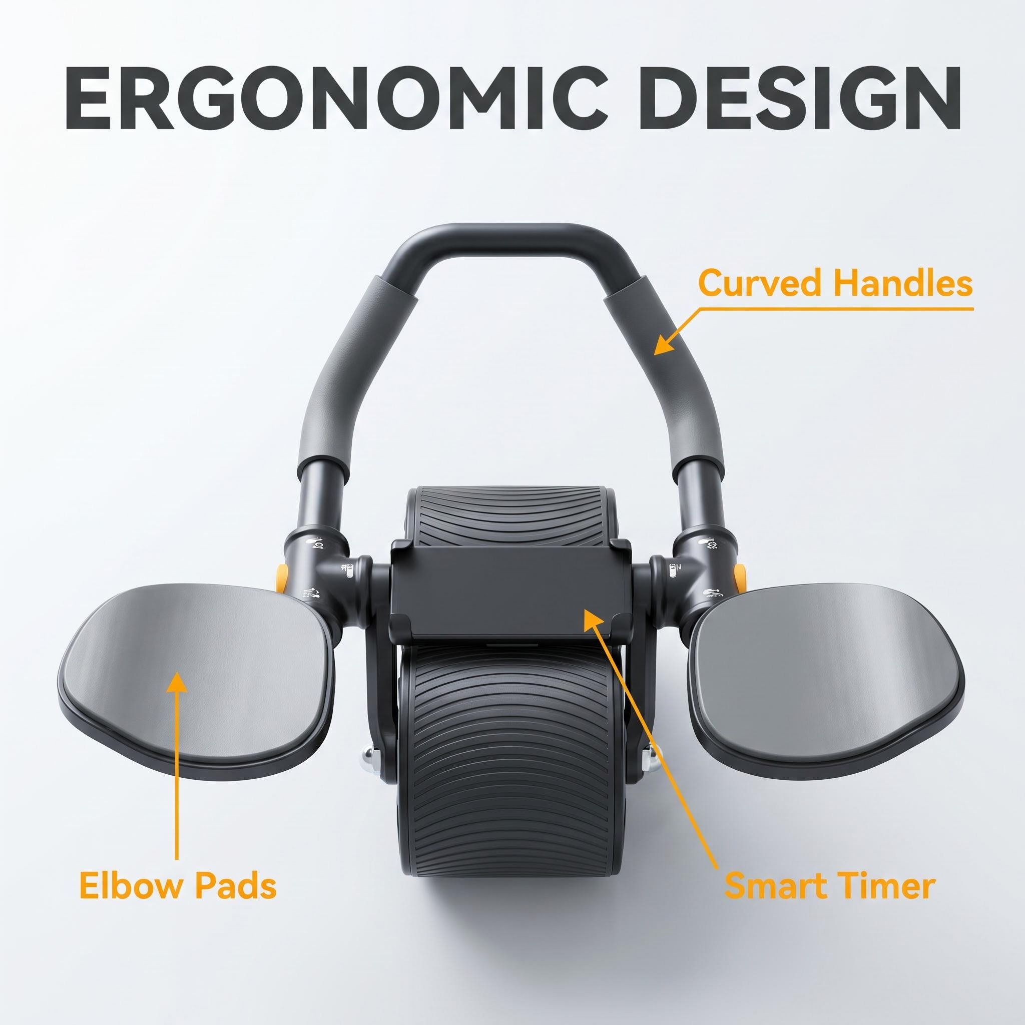 3 IN 1 Core Workout Ab Roller  - Ab Roller Wheel With Elbow Support บทวิจารณ์และราคา