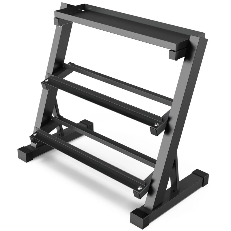 ชั้นวางดัมเบล 3 ชั้น ความจุ 8  - Fitness Equipment บทวิจารณ์และราคา