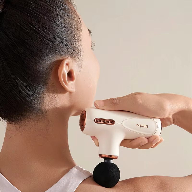 ปืนนวดไฟฟ้าขนาดเล็ก เสียงเบา ส - Electric Massage Gun Deep Tissue บทวิจารณ์และราคา