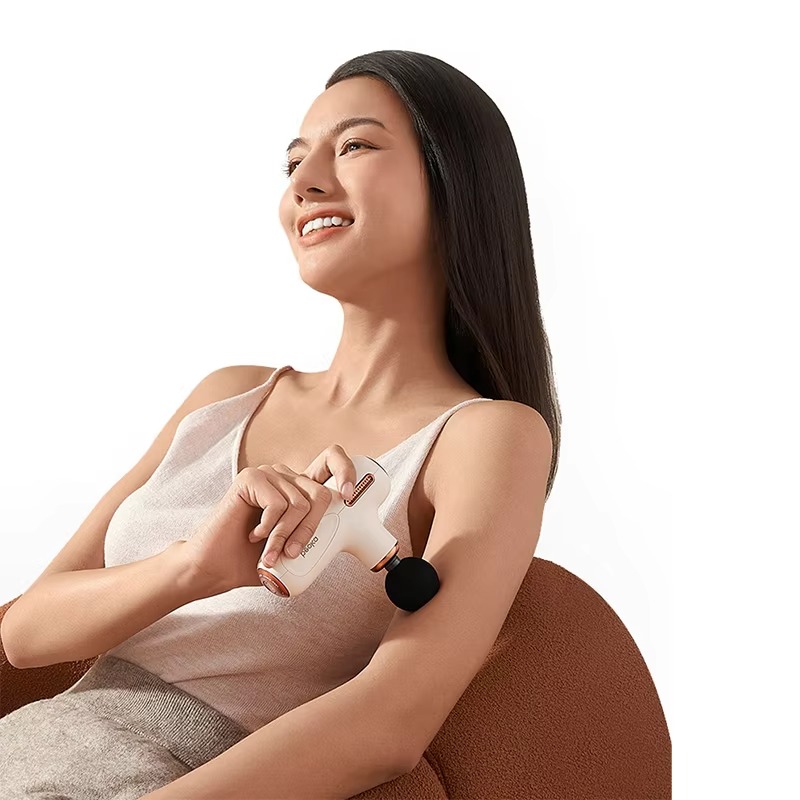 ปืนนวดไฟฟ้าขนาดเล็ก เสียงเบา ส - Electric Massage Gun Deep Tissue บทวิจารณ์และราคา