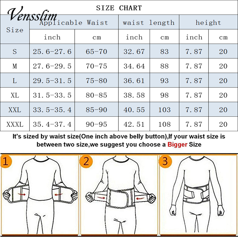 Vensslimกระชับสัดส่วนซาวน่าเหง - Sweat Waist Trainer Belt Neoprene บทวิจารณ์และราคา