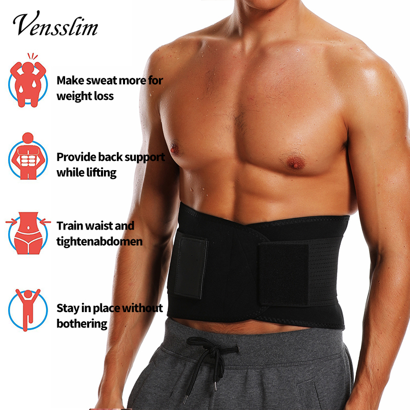 Vensslimกระชับสัดส่วนซาวน่าเหง - Sweat Waist Trainer Belt Neoprene บทวิจารณ์และราคา