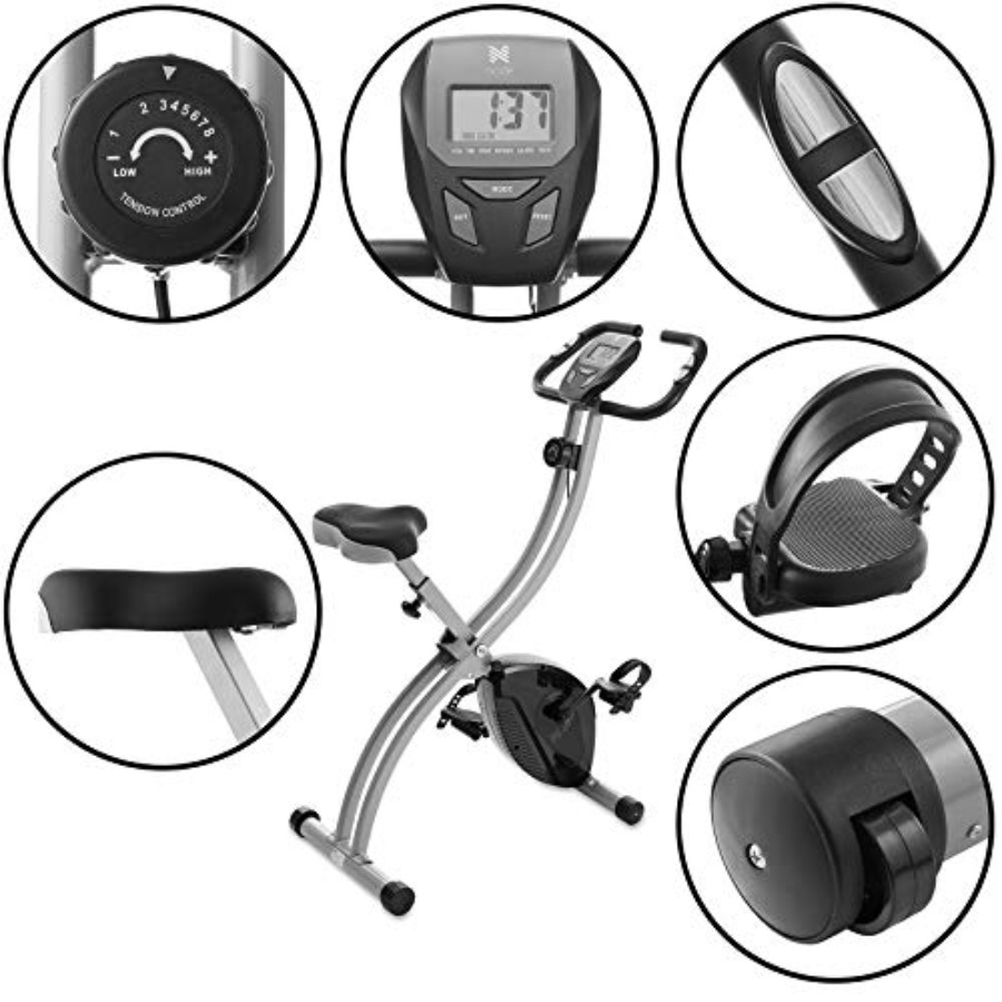 จักรยานปั่นออกกำลังกายในร่ม -  - Exercise Bike Magnetic Resistance บทวิจารณ์และราคา