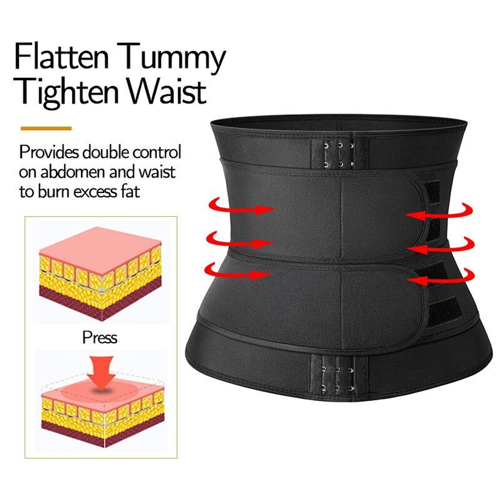 ผู้หญิง & ผู้ชายเอวเทรนเนอร์ N - Sweat Waist Trainer Belt Neoprene บทวิจารณ์และราคา