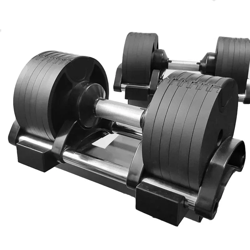 ดัมเบลปรับน้ำหนักได้ 1 คู่ น้ำ - Adjustable Dumbbell Pair 40Kg บทวิจารณ์และราคา