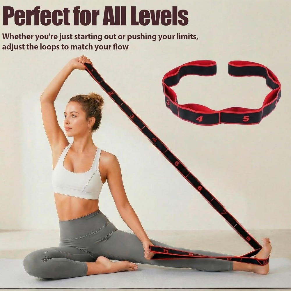 ยางยืดออกกำลังกายโยคะ พิลาทิส  - Pilates Bar Kit With Resistance Bands บทวิจารณ์และราคา