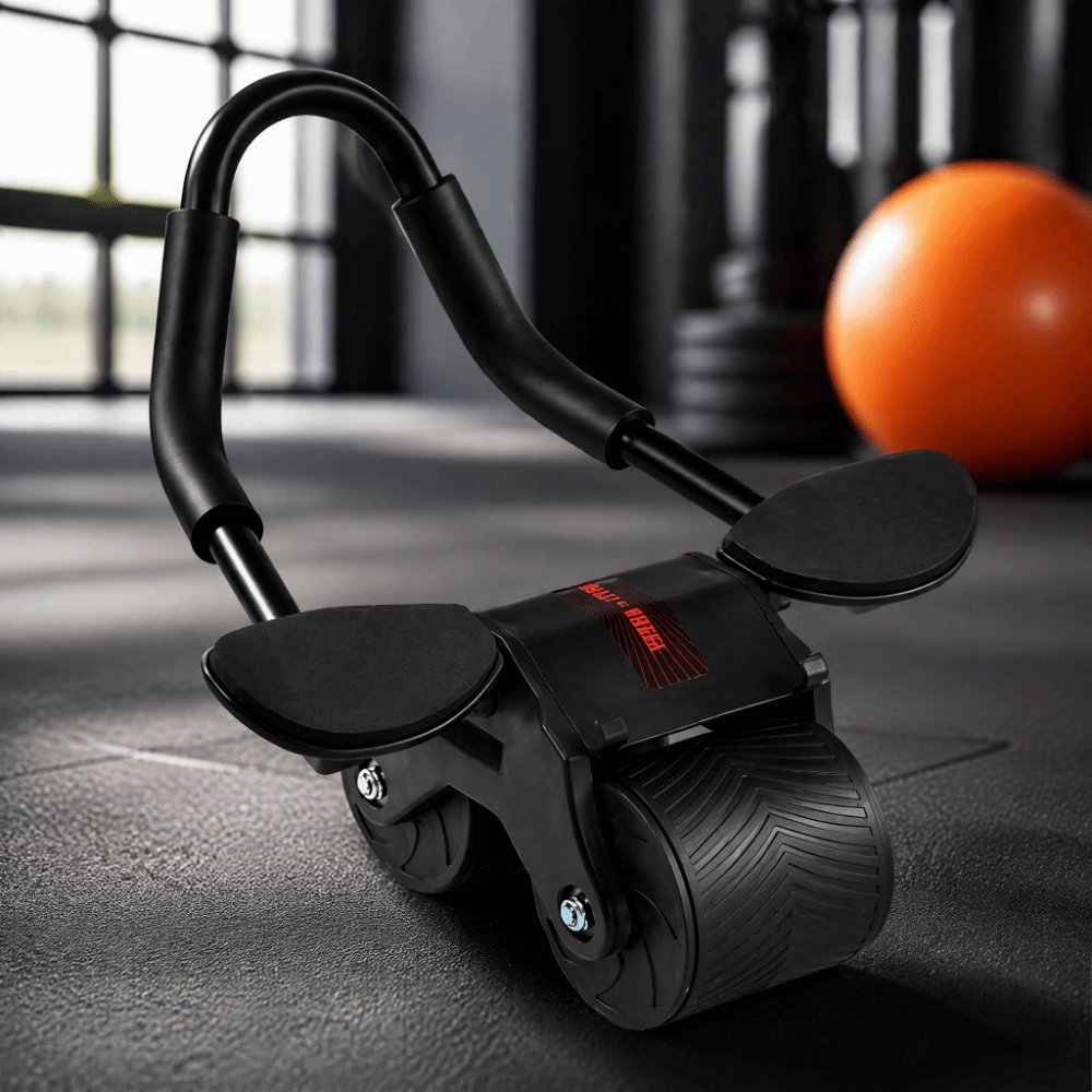 ล้อบริหารหน้าท้องแบบอัตโนมัติพ - Ab Roller Wheel With Elbow Support บทวิจารณ์และราคา