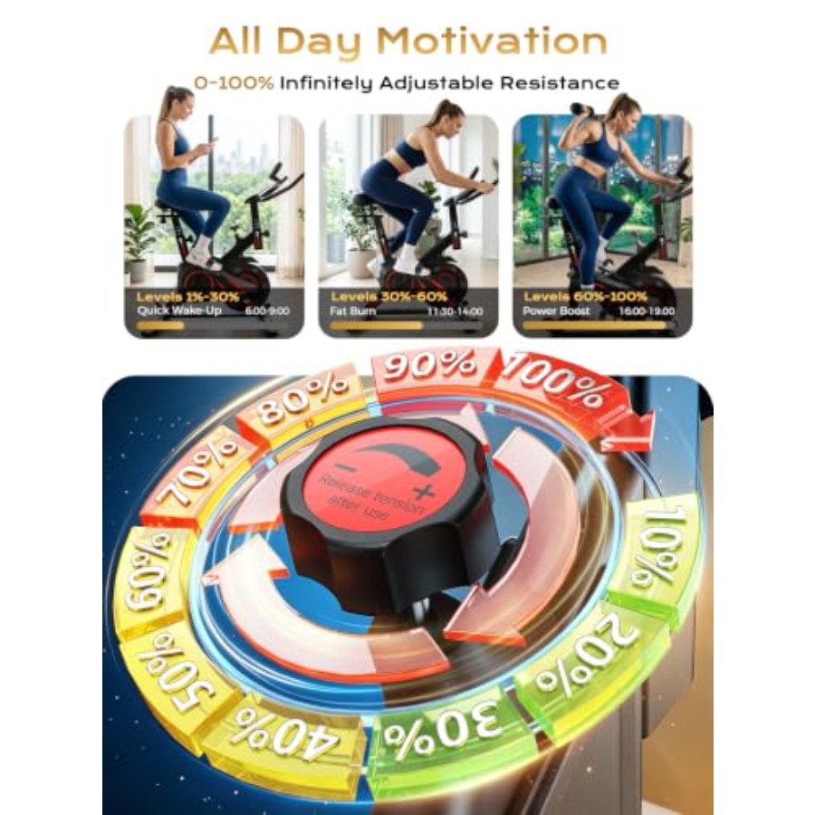 จักรยานออกกำลังกายสำหรับใช้ในบ - Exercise Bike Magnetic Resistance บทวิจารณ์และราคา