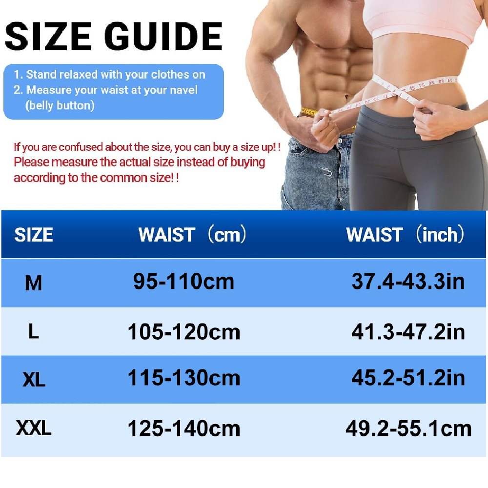 เสื้อกล้ามซาวน่ารัดเอวแบบซิปสำ - Sweat Waist Trainer Belt Neoprene บทวิจารณ์และราคา