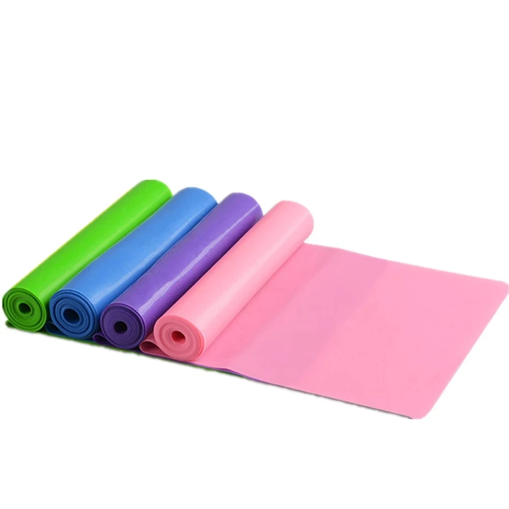 ยางยืดโยคะแบบพกพา วงกลมสะโพกพิ - Pilates Bar Kit With Resistance Bands บทวิจารณ์และราคา