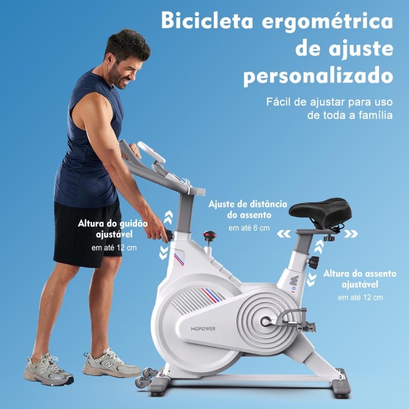 จักรยานปั่นออกกำลังกายในร่มแบบ - Exercise Bike Magnetic Resistance บทวิจารณ์และราคา
