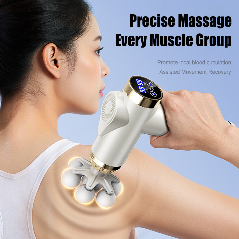 เครื่องนวดไฟฟ้าระดับมืออาชีพ ค - Electric Massage Gun Deep Tissue บทวิจารณ์และราคา