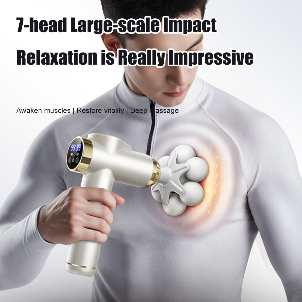 เครื่องนวดไฟฟ้าระดับมืออาชีพ ค - Electric Massage Gun Deep Tissue บทวิจารณ์และราคา