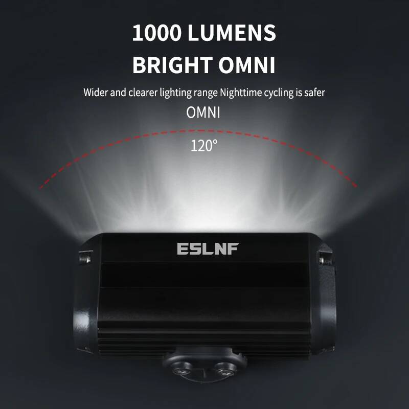 ไฟหน้าจักรยาน ESLNF Bike 1000  - Rechargeable Bicycle Headlight 1000 Lumen บทวิจารณ์และราคา