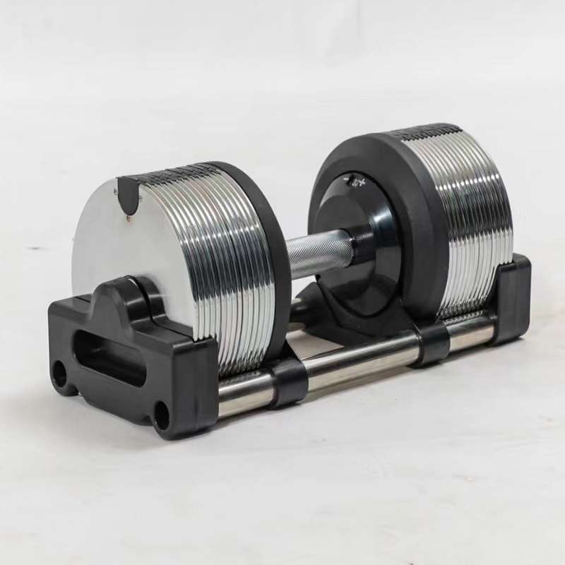 ดัมเบลปรับน้ำหนักได้ เพิ่มน้ำห - Adjustable Dumbbell Pair 40Kg บทวิจารณ์และราคา