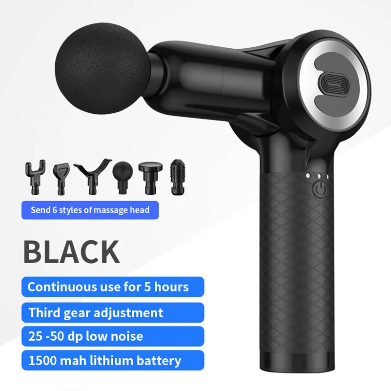 ปืนนวดตัวแบบพกพา รุ่นใหม่ ปี 2 - Electric Massage Gun Deep Tissue บทวิจารณ์และราคา
