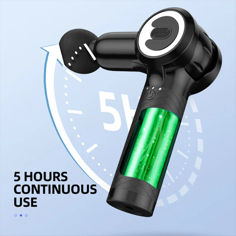ปืนนวดตัวแบบพกพา รุ่นใหม่ ปี 2 - Electric Massage Gun Deep Tissue บทวิจารณ์และราคา