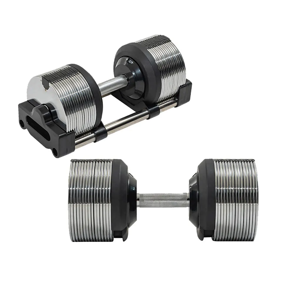 ดัมเบลปรับน้ำหนักได้ ทำจากสแตน - Adjustable Dumbbell Pair 40Kg บทวิจารณ์และราคา