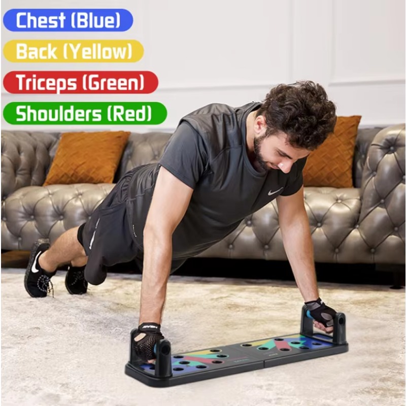 อุปกรณ์ฝึกกล้ามเนื้ออเนกประสงค - Push Up Board Foldable Multi Function บทวิจารณ์และราคา