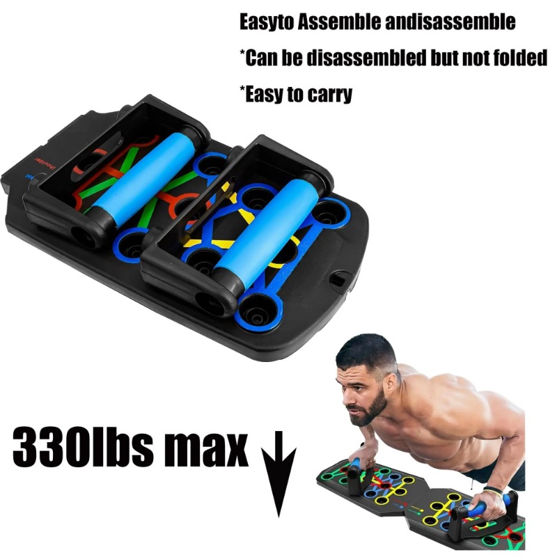 บอร์ดวิดพื้นแบบพับได้พร้อมสายย - Push Up Board Foldable Multi Function บทวิจารณ์และราคา