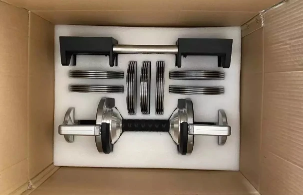 ดัมเบลปรับน้ำหนักได้สำหรับออกก - Adjustable Dumbbell Pair 40Kg บทวิจารณ์และราคา