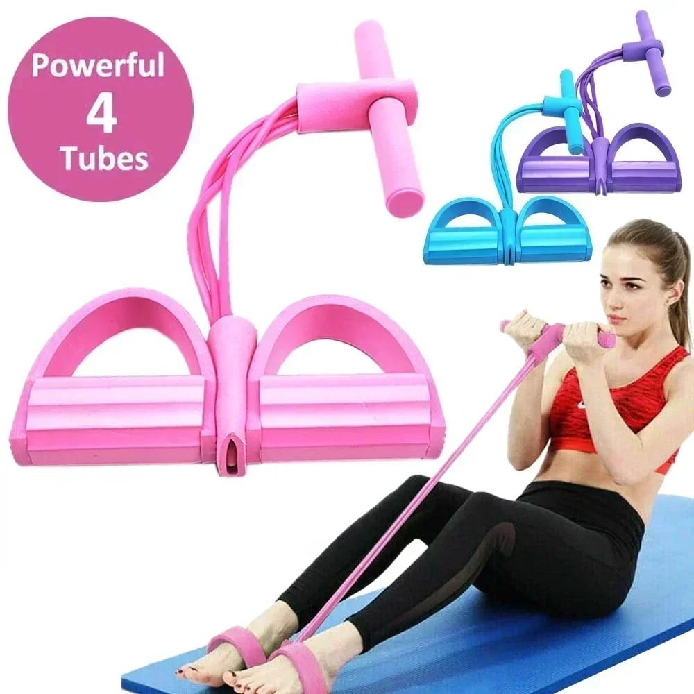 ยางยืดออกกำลังกาย 4/6 ระดับ พร - Pilates Bar Kit With Resistance Bands บทวิจารณ์และราคา
